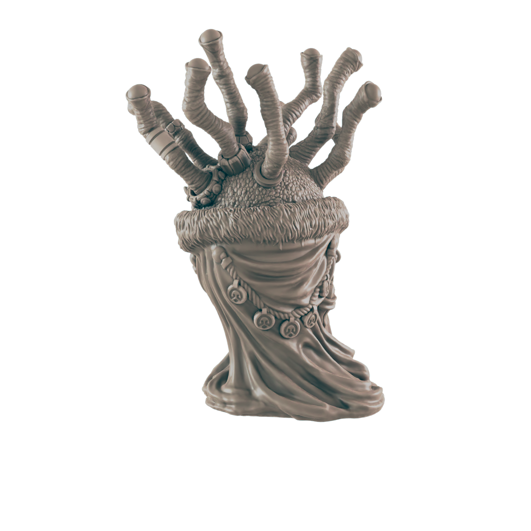 Eye Monster Mini | Travelling Merchant | Monster Townsfolk NPC Figure | DnD Wargaming Mini | RPG Character | 32mm Scale Model | for Dungeons and Dragons, Pathfinder, etc.