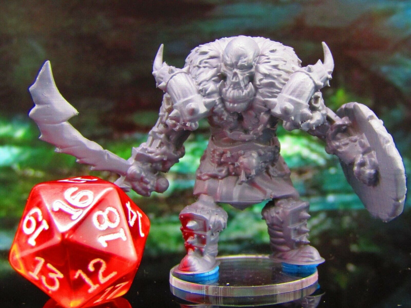 Undead Skeleton Orc Marauder A Mini Miniature Model Character Figure