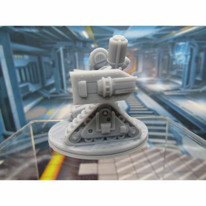 EC-099 Assaultron Assault Robot Battle Droid Mini Miniature 3D Printed Model