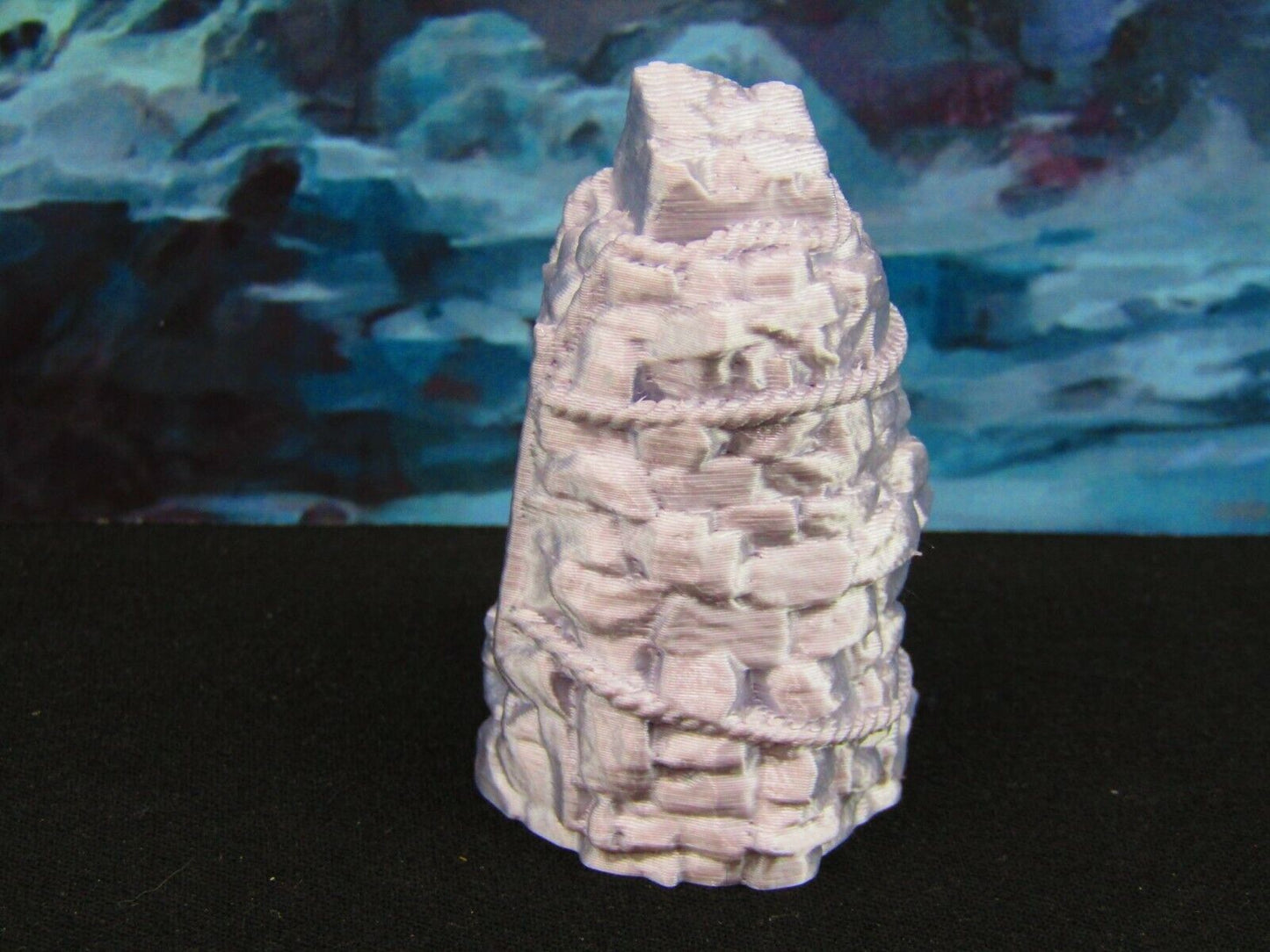 Rocky Cairn Rock Piles Sign Scatter Terrain Scenery 3D Printed Model 28/32mm