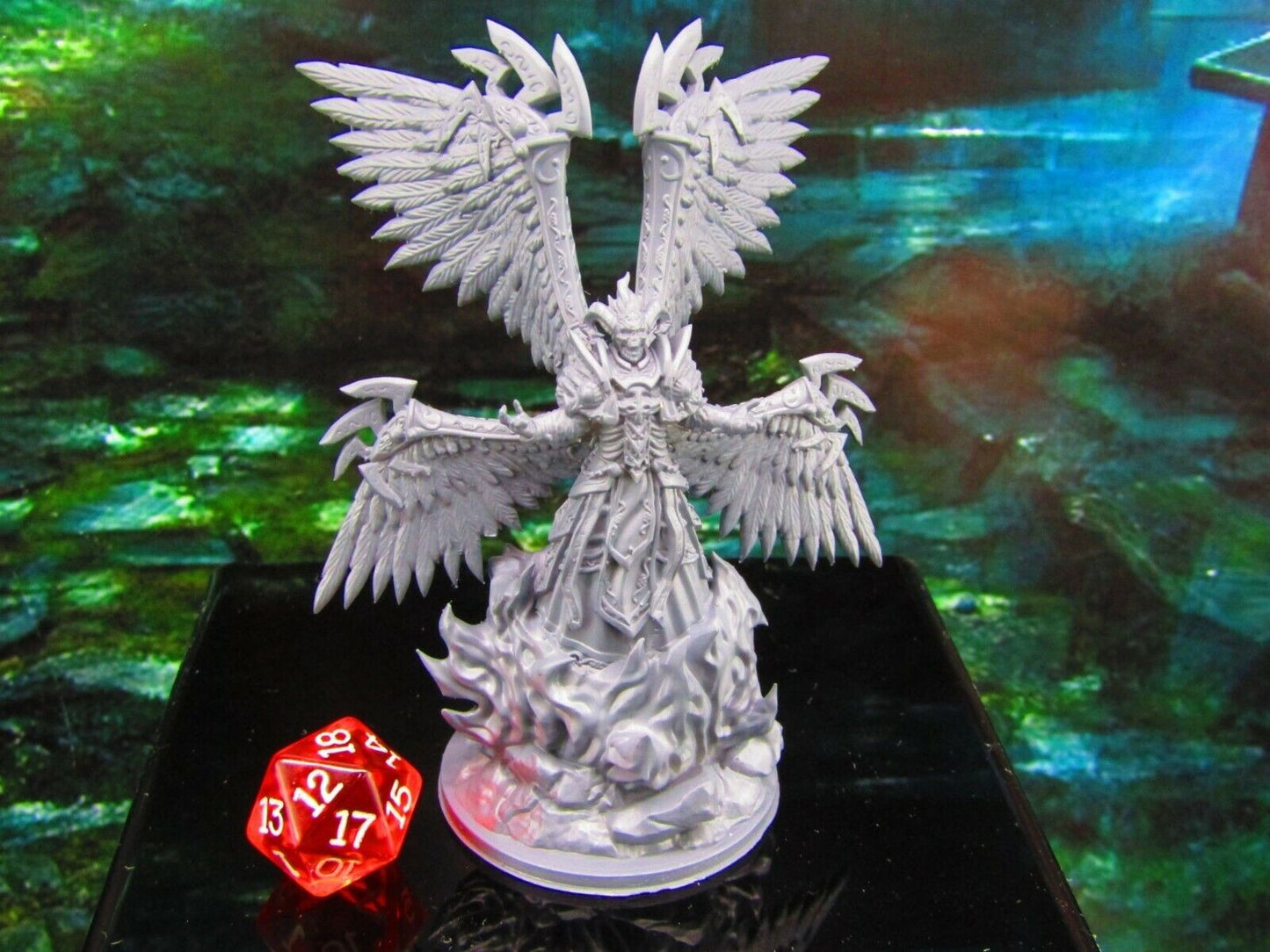 Thanathos God of Death Reaper of Souls Pose B Mini Miniature Model Character