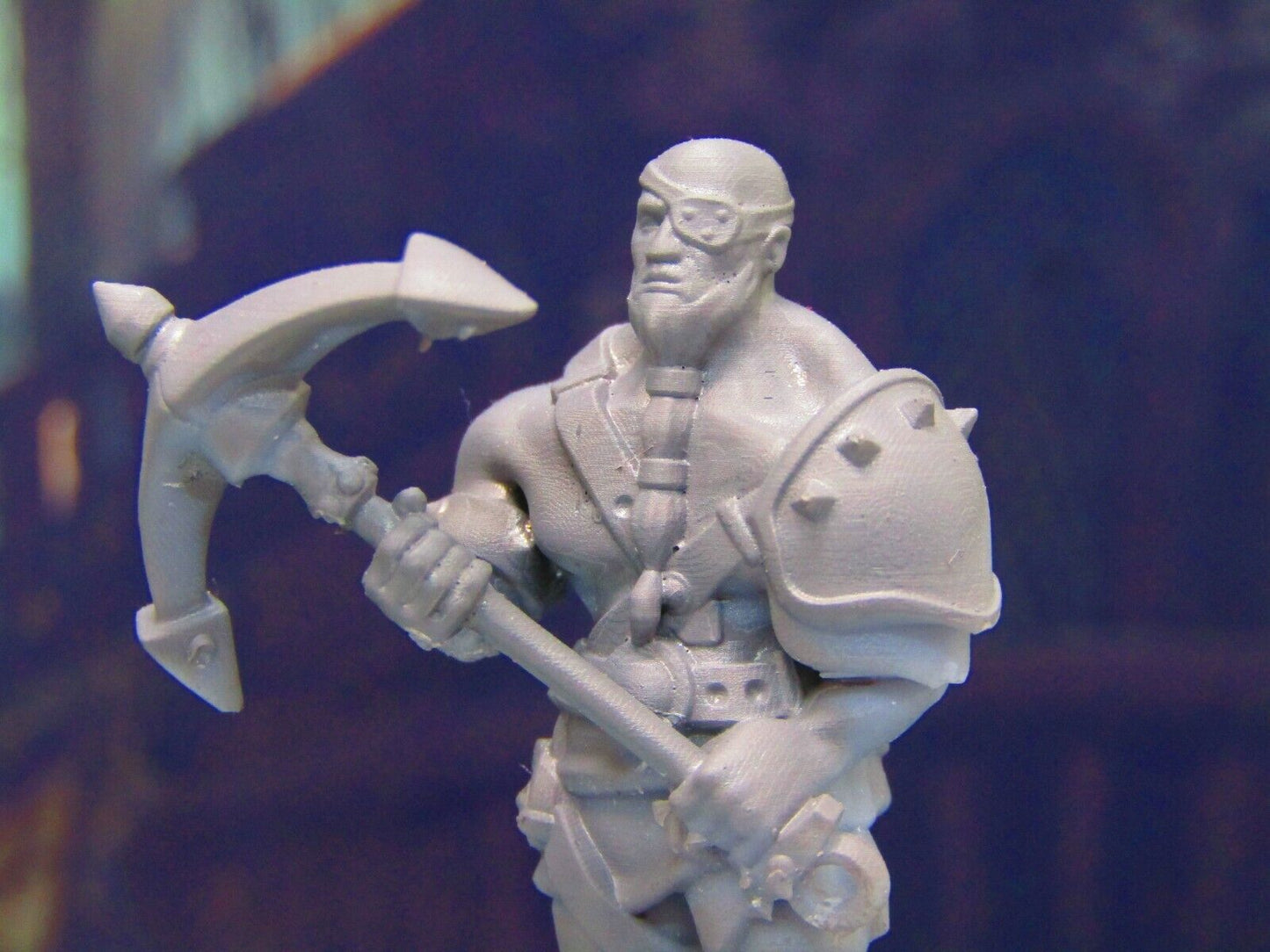 Pirate Muscleman Mini Miniature Figure 3D Printed Model 28/32mm Scale Fantasy