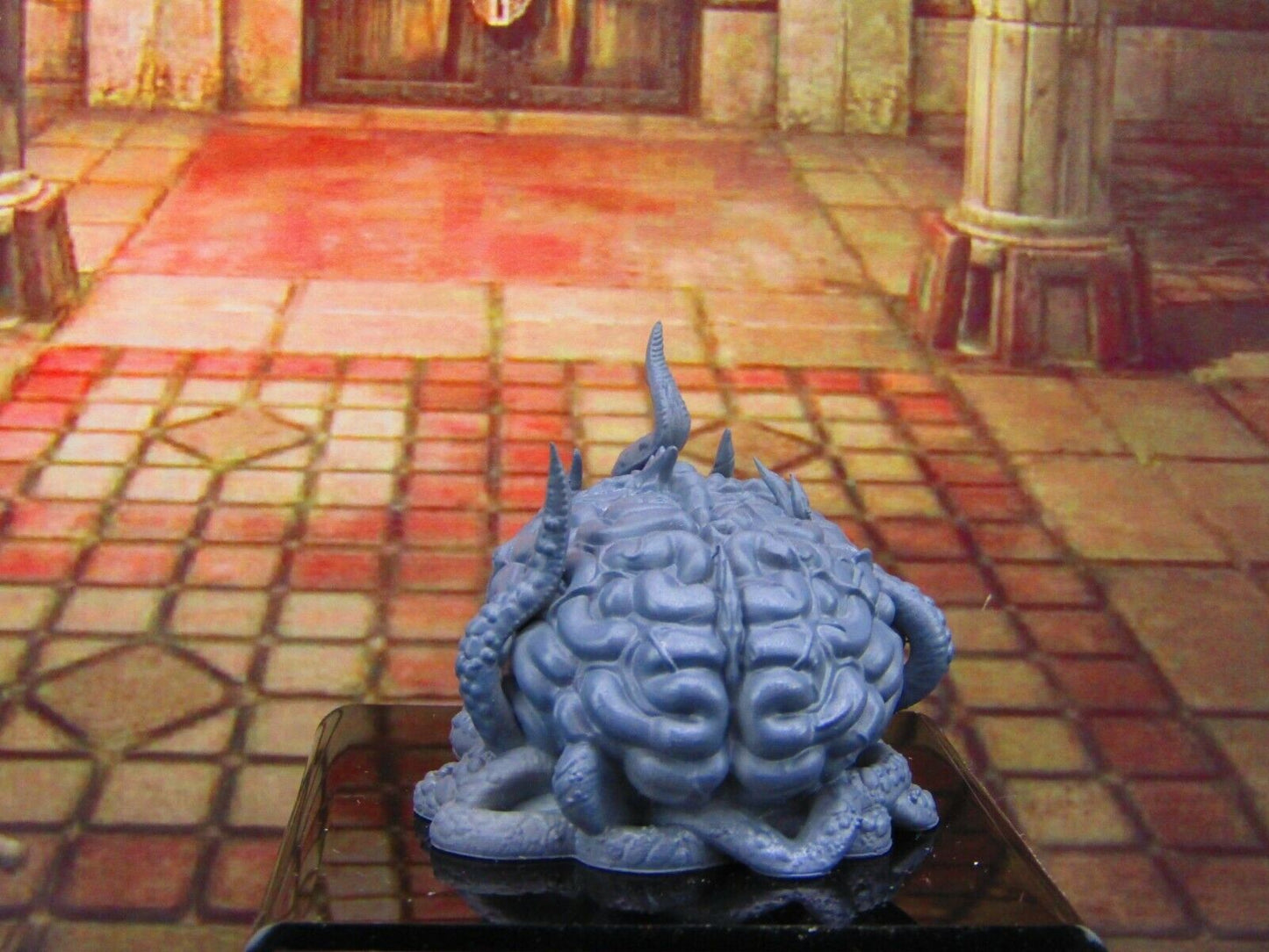 Telepathic Brain Monster Rest Pose Mini Miniature Model Character Figure