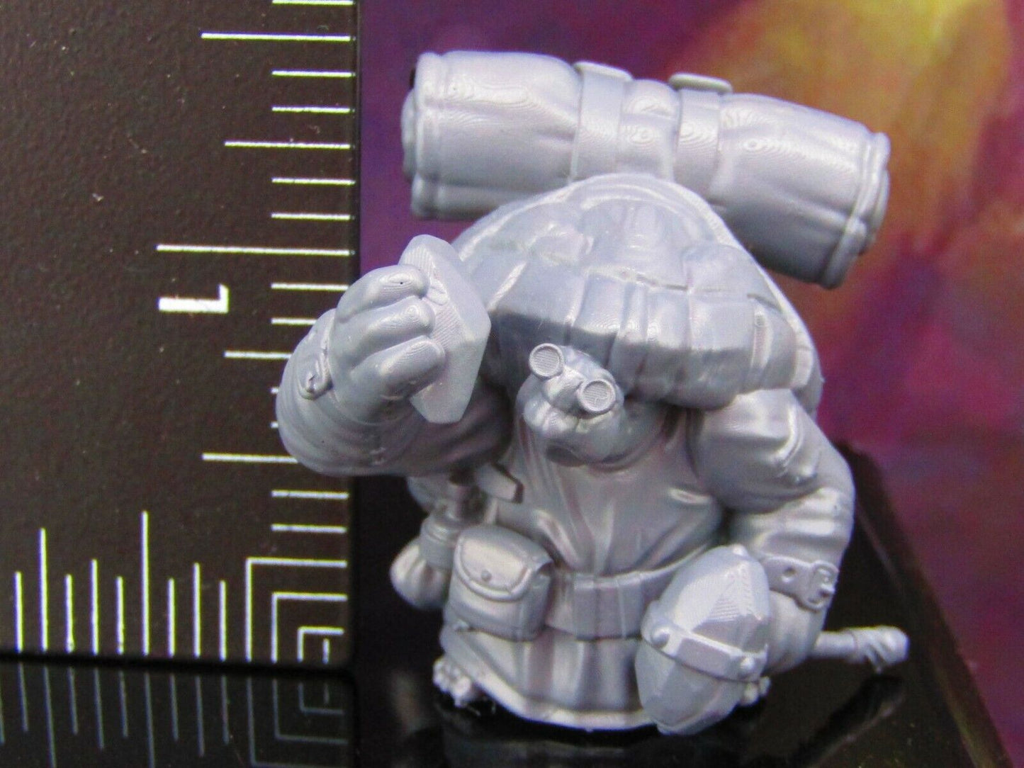 Tortle Artificer Archaeologist Scientist Mini Miniature Model Character Figure