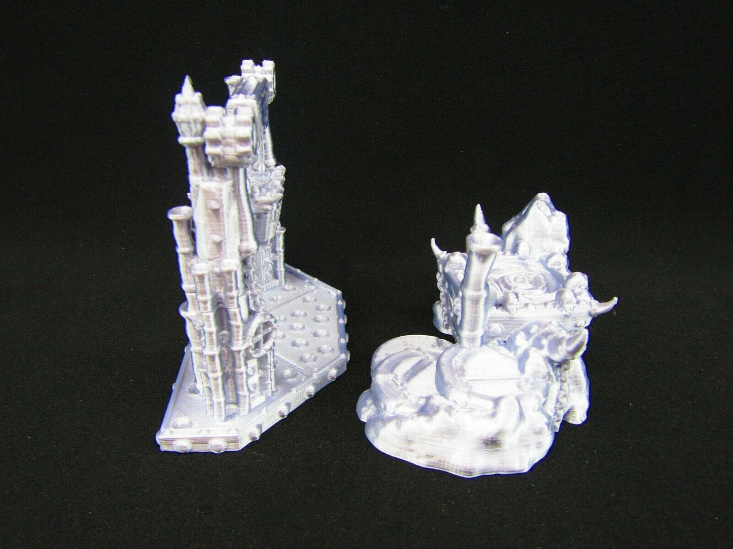 Smelting Iron Works Foundry and Furnace Scatter Terrain Scenery 3D Printed