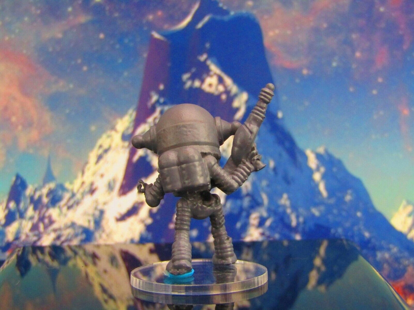 Skeletal Zeta Alien Invader B Mini Miniature Model Character Figure