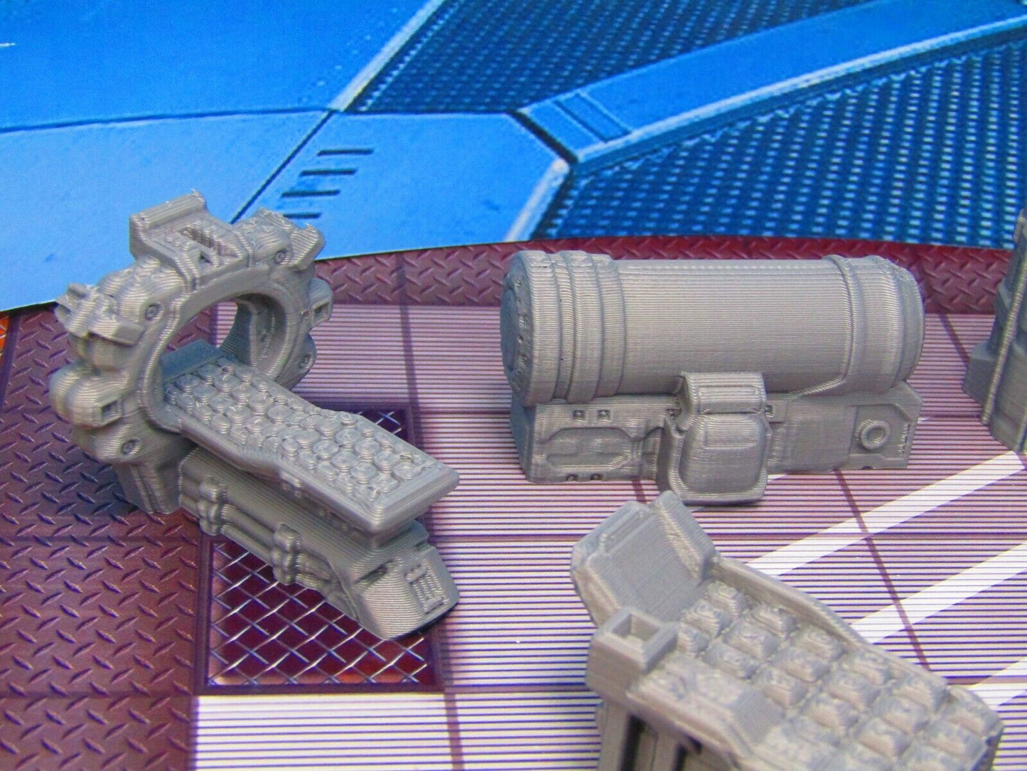 6 pc Doctor's Medical Med Bay Miniature Scatter Terrain Scenery 3D Printed 28/32