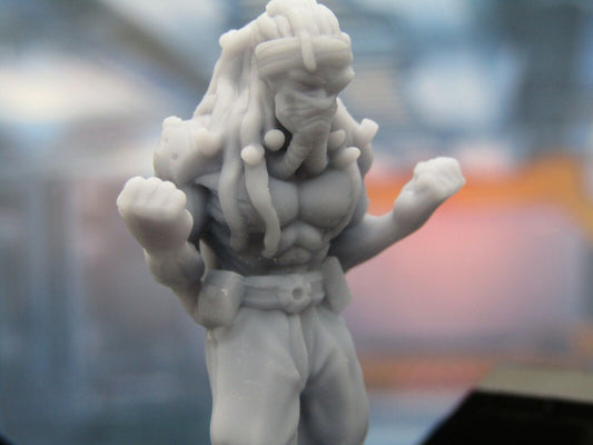 Space Crew Hired Muscle Man Mini Miniature Figure Scenery Terrain 3D Printed