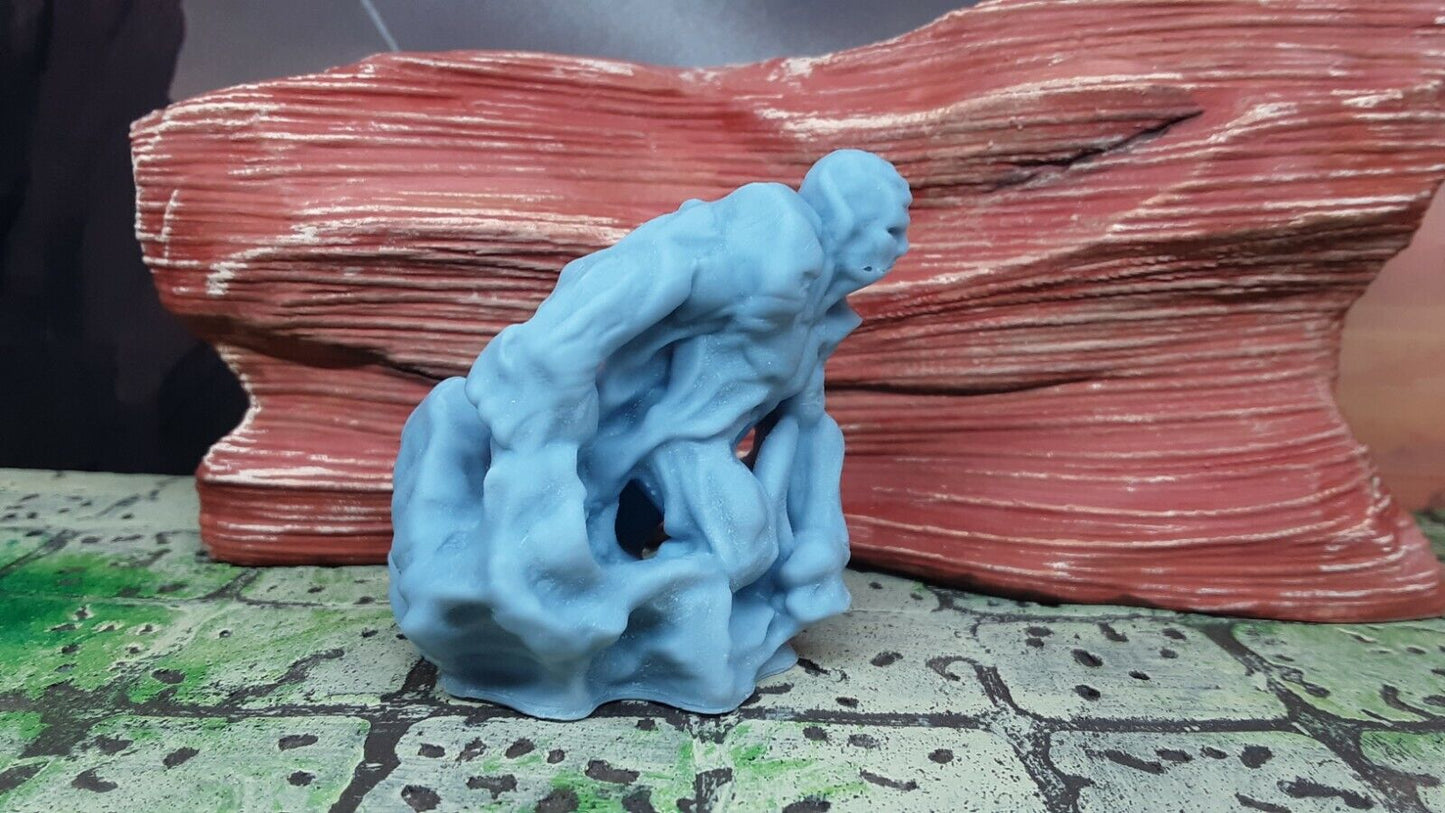 Sand Golem Mini Miniature Figure 28-32mm Dungeons & Dragons D&D 3D Printed Resin