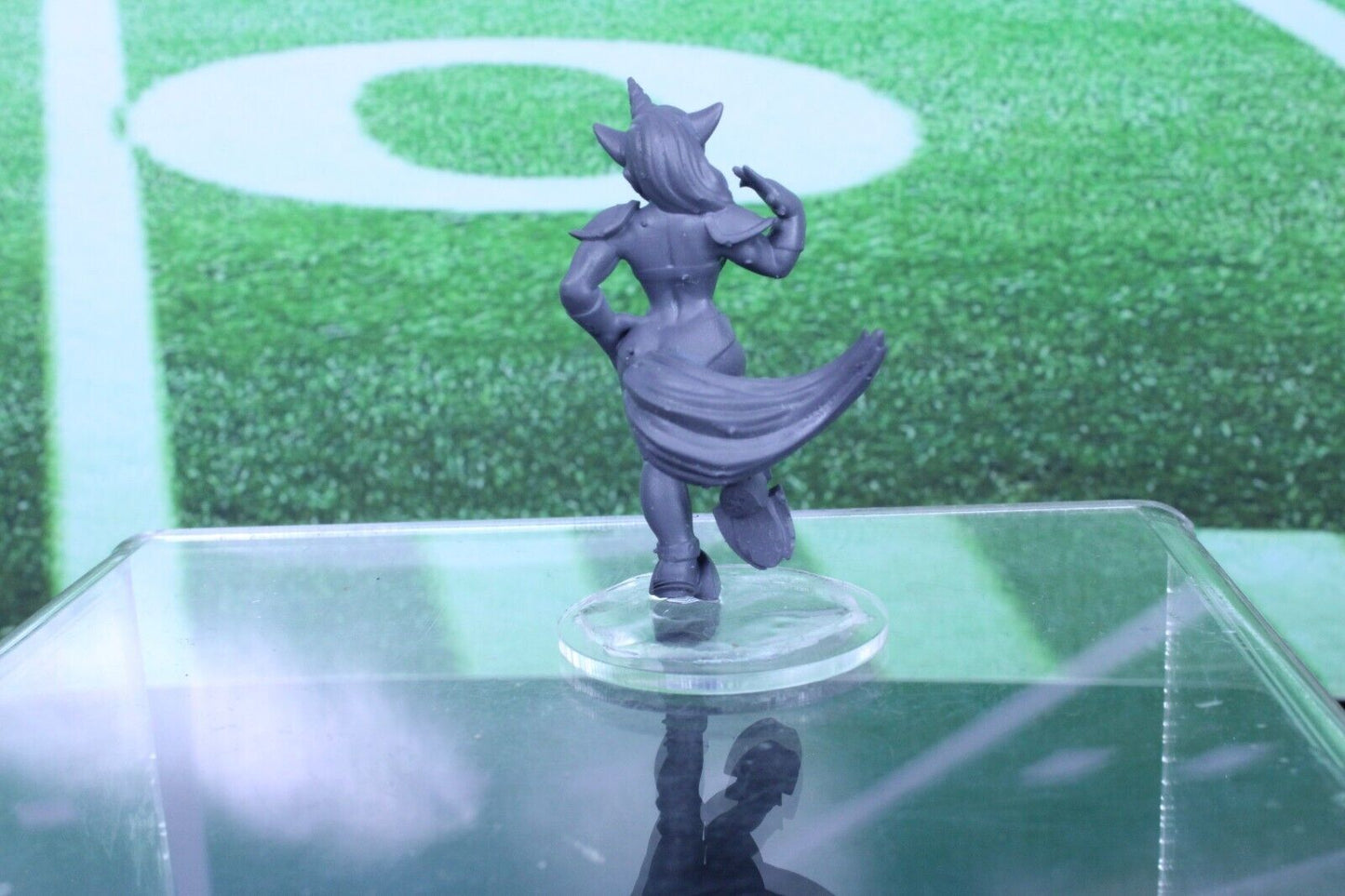 Unicorn Warrior Mascot Mini Player RPG Tabletop Blood Fantasy Football Bowl Team