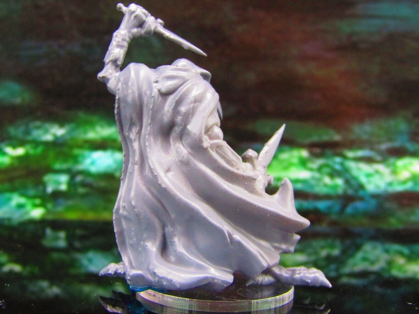Corvian Skeletal Raven Crow Birdman Daggers B Mini Miniature Model Character