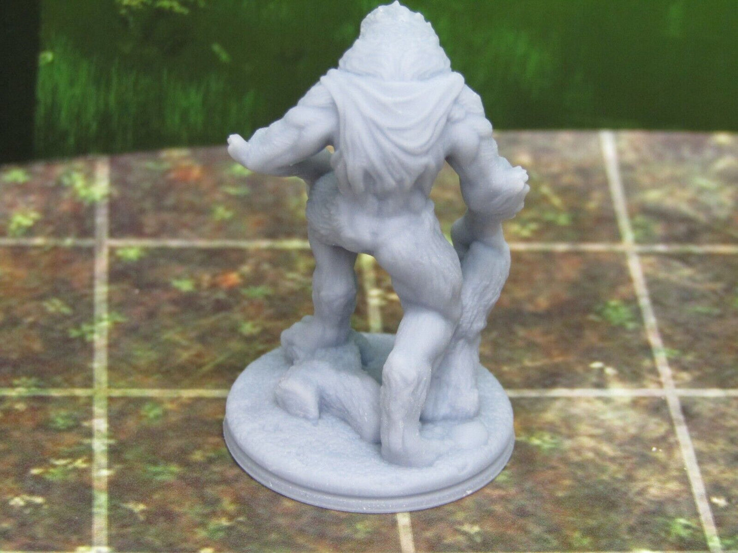 Prowling Werewolf Miniature Mini 3D Printed Resin Model RPG Tabletop Gaming D&D