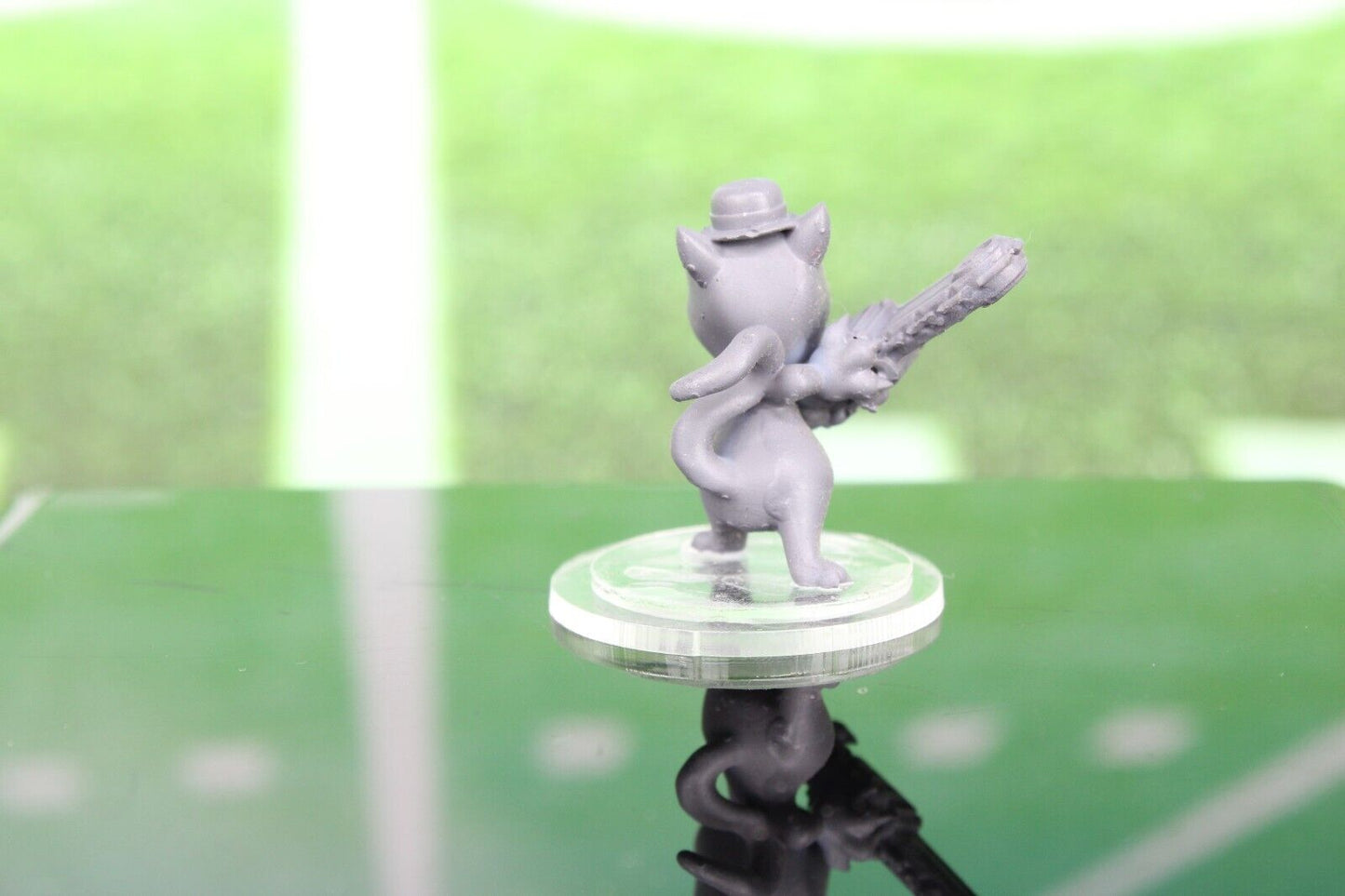 Psycho Cat W Chainsaw Mini Miniature Player Tabletop Blood Fantasy Football Bowl