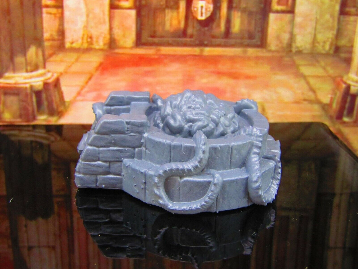 Adolescent Elden Brain Growth Pool Scatter Terrain Scenery Mini Miniature Model