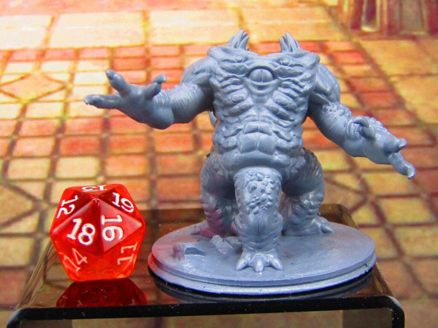 Rock Beast Monster Golem Mini Miniature Model Character Figure 28mm/32mm Scale