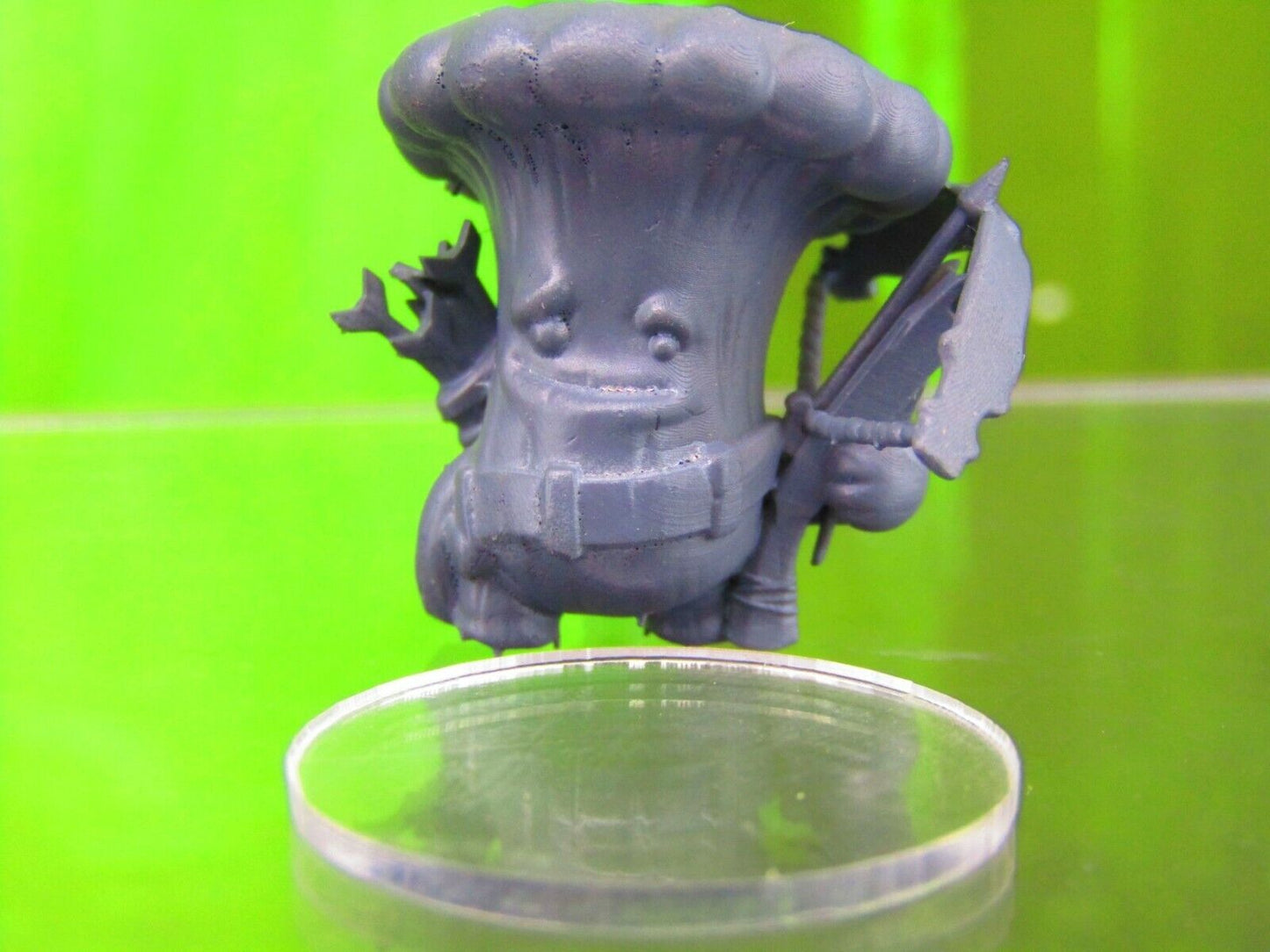 Shroomie Crossbowman Mushroom Men Myconid Fungus Folk Figures 3D Printed