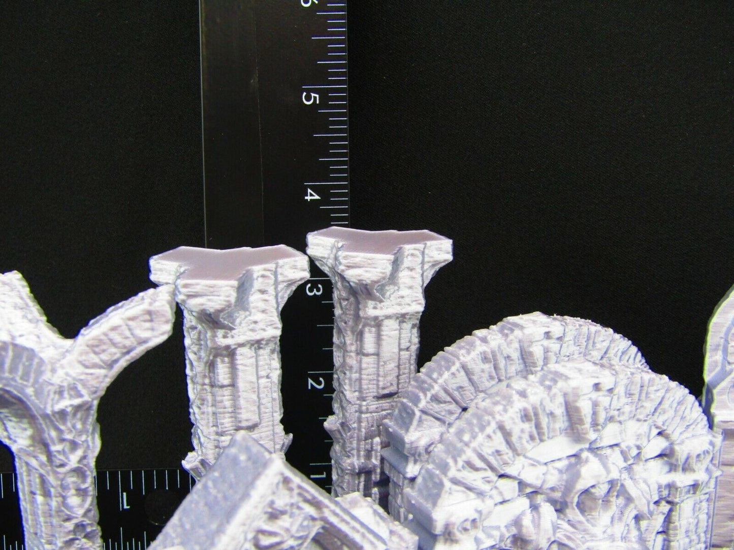 24pc Paladin Monastery Church Set Scatter Terrain Scenery 3D Printed Mini