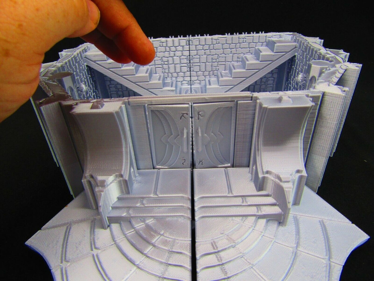 Evil Dark Palace Haunted Mansion House Scatter Terrain Scenery 3D Printed Mini