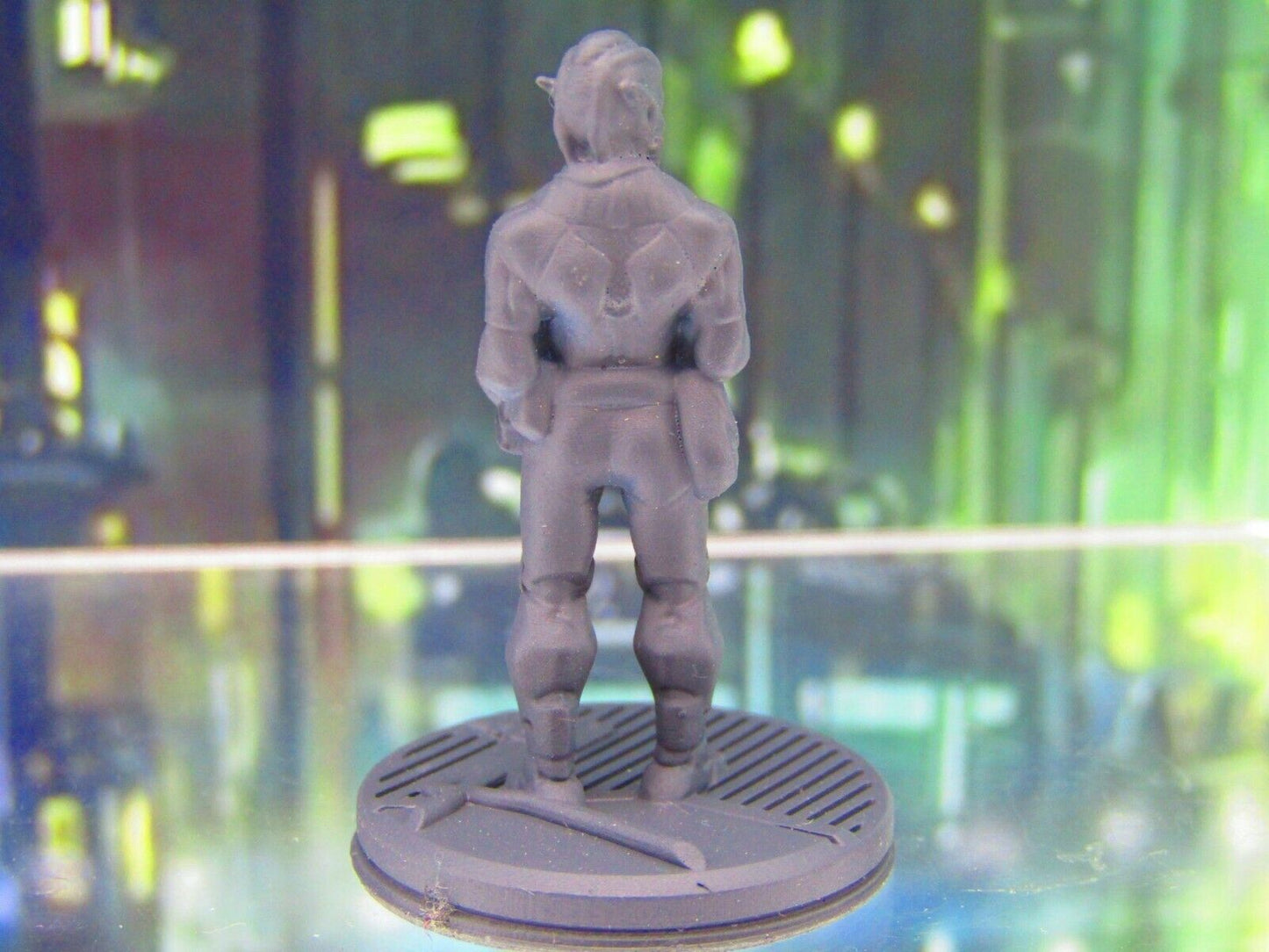 Alien Space Pub Night Club Food Vendor Mini Miniature Figure 3D Printed Model