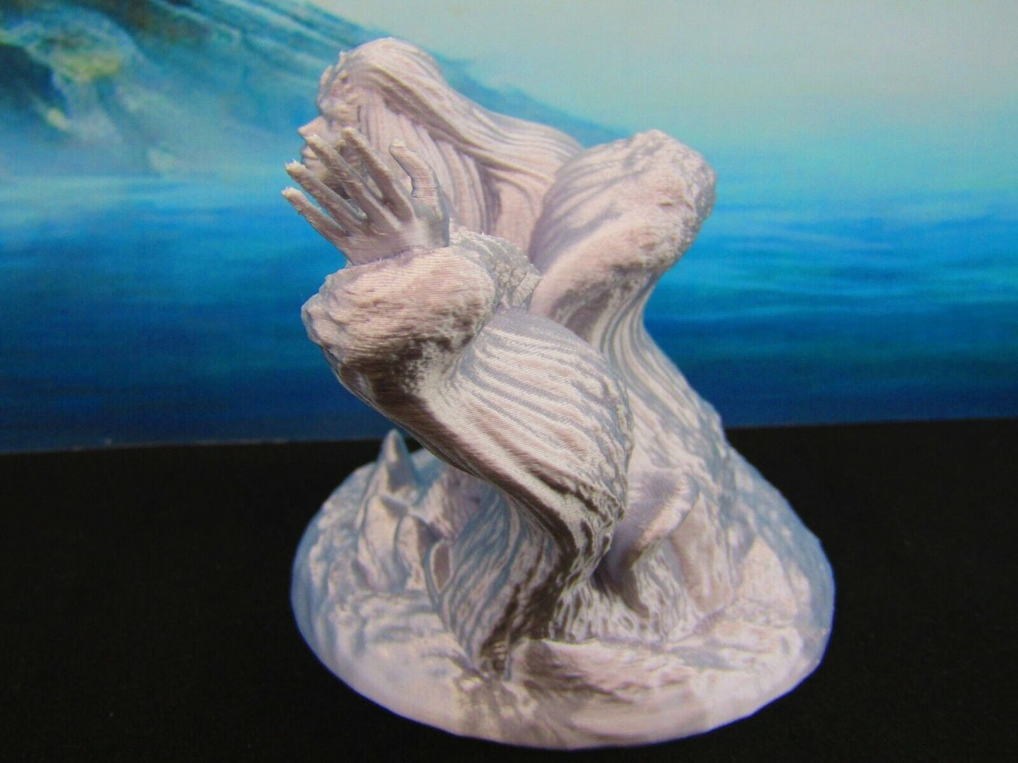 Sea Goddess of the Waters Scatter Terrain Scenery 3D Printed Mini Miniature