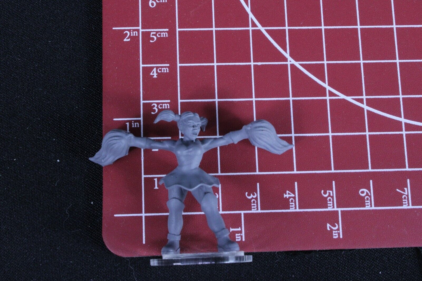 6PC Cheerleaders Mini Miniature RPG Tabletop Blood Fantasy Football Bowl Team