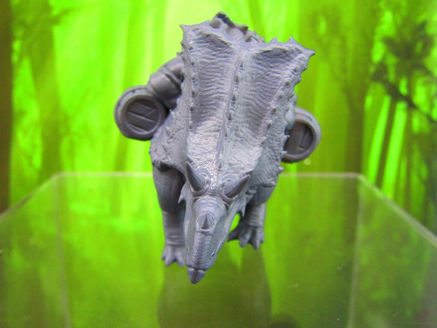 Pack Mule Dinosaur Chasmosaurus Mini Miniature Figure 3D Printed Model 28/32mm