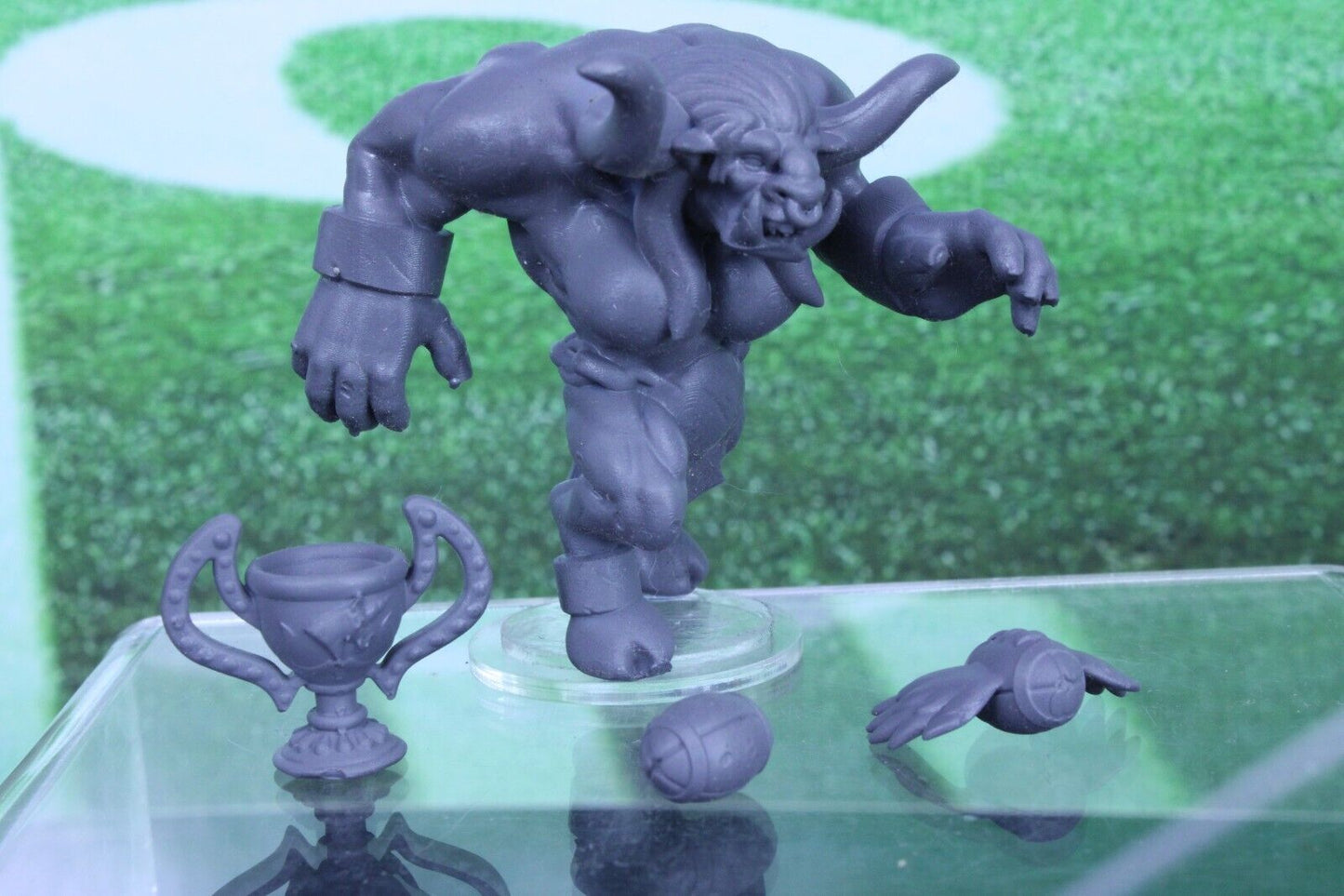 Minotaur Female Coach Mini Player RPG Tabletop Blood Fantasy Football Bowl Team