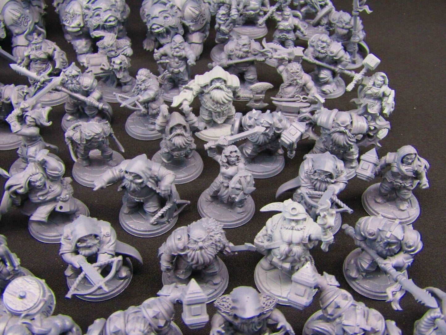 61pc Hold my Dwarf Set Mini Miniatures 3D Printed Player Characters NPC 28/32mm