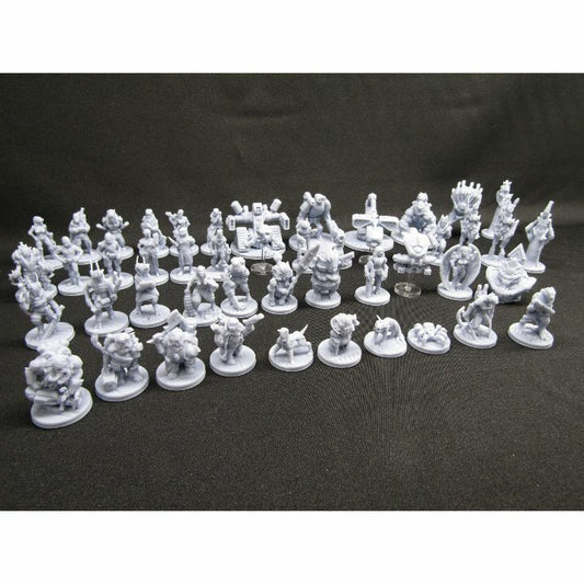 Sci Fi Mini Set 4 - 48 pc The Ignis Quadrant EC3D Miniatures