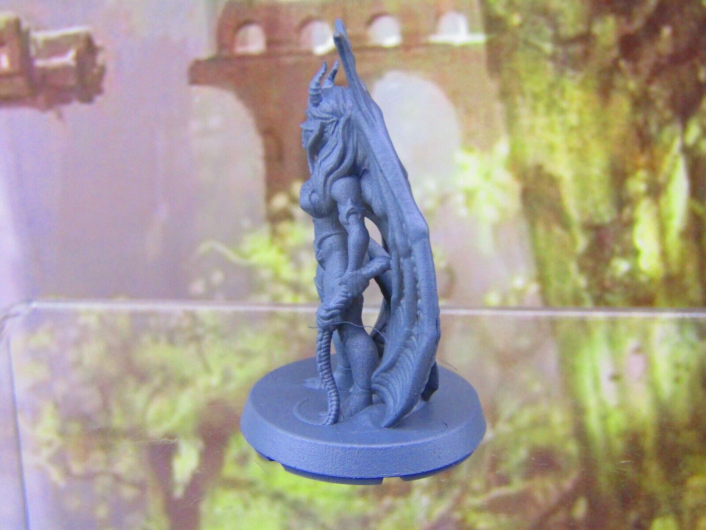 Succubus Demon Mini Miniatures 3D Printed Resin Model Figure 28/32mm Scale RPG
