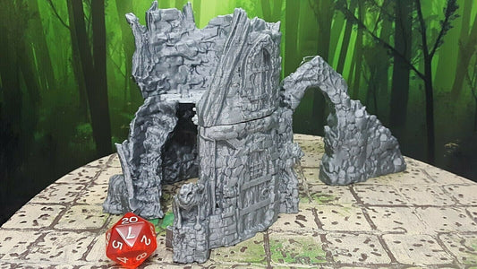 Watchtower Ruins Scatter Terrain Scenery 28mm Dungeons & Dragons 3D Printed