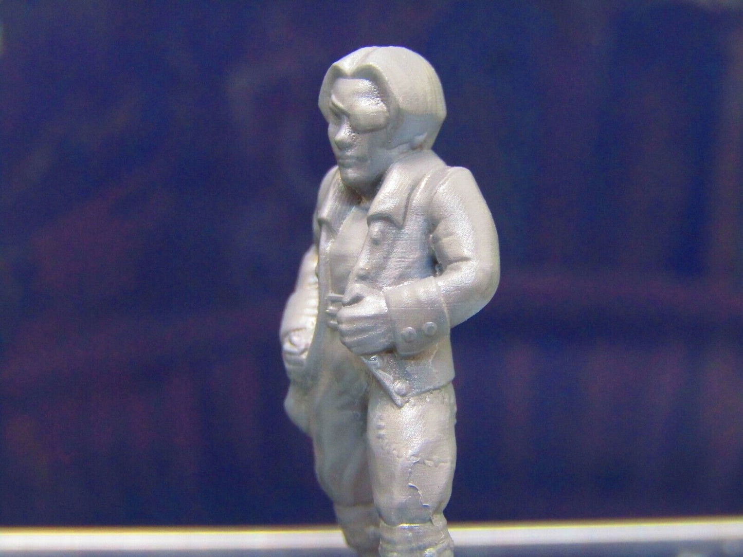 Snazzy Human Pirate Crewman w/ Eyepatch Mini Miniature Figure 3D Printed Model