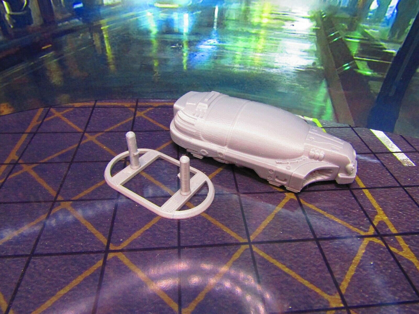 Hover Taxi Car Transportation Miniature