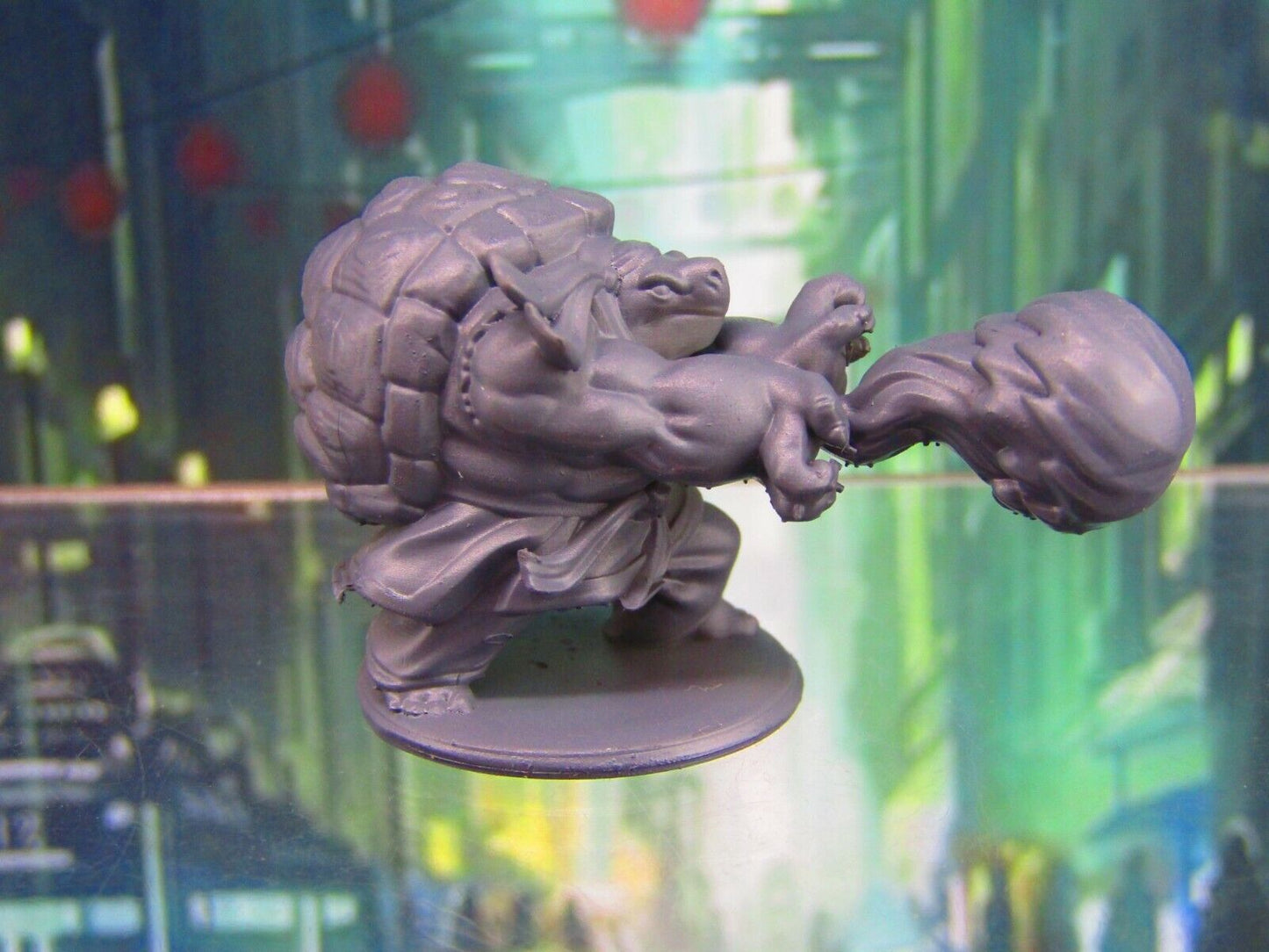 Street Fighting Tortle Monk Turtle Man Race Mini Miniature Figure 3D Printed