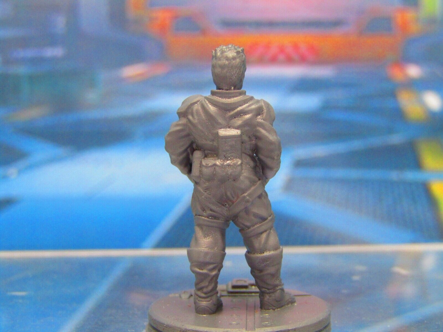 Human Spaceship Captain Fighter Pilot Mini Miniature 3D Printed Model 28/32mm