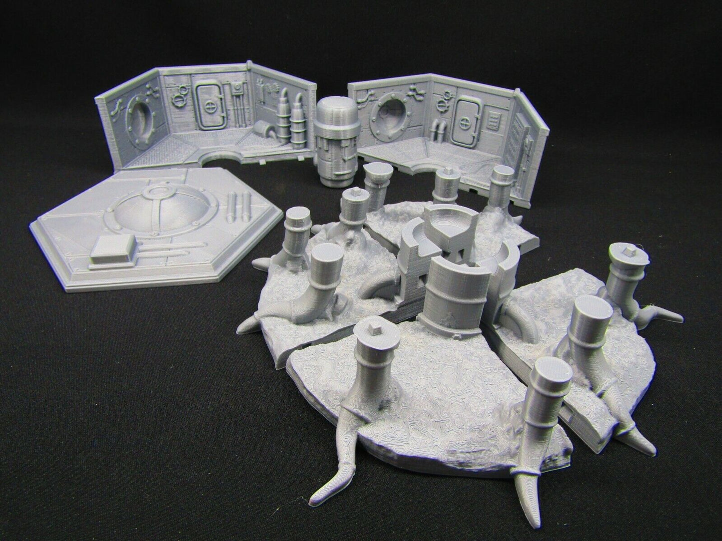 Underwater Sea Lab w/ Removable Roof 3D Printed Scatter Terrain Model 28/32mm