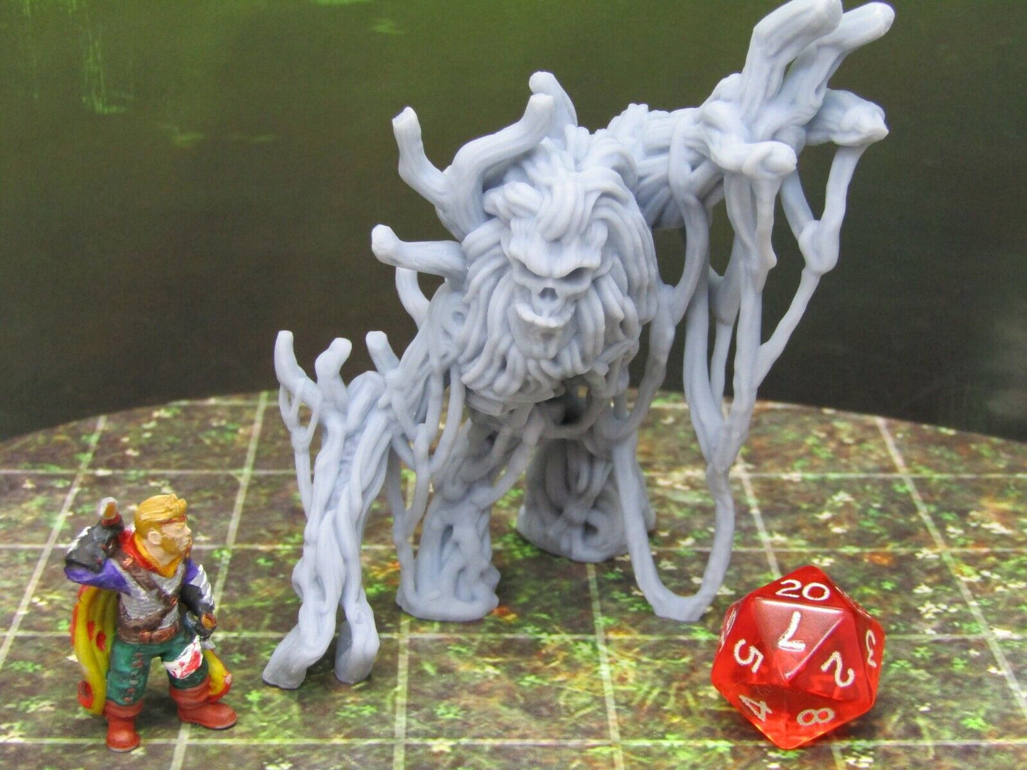 Zombie Treant Ent Mini Miniature Figure Scenery Terrain 3D Printed Model 28/32mm