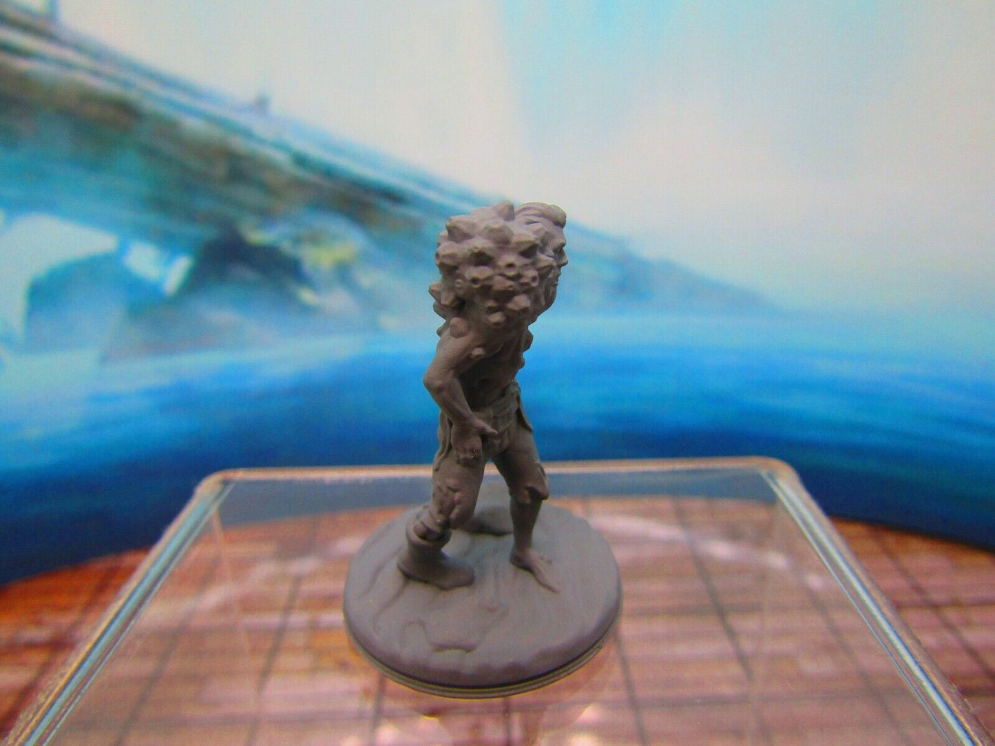 Undead Barnacle Covered Pirate Ghost Ship Crew Mini Miniature 3D Printed Model
