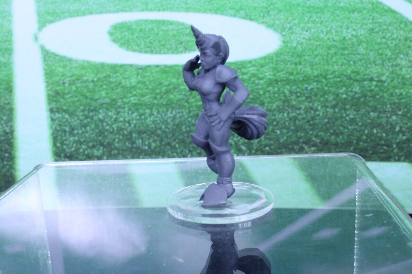 Unicorn Warrior Mascot Mini Player RPG Tabletop Blood Fantasy Football Bowl Team