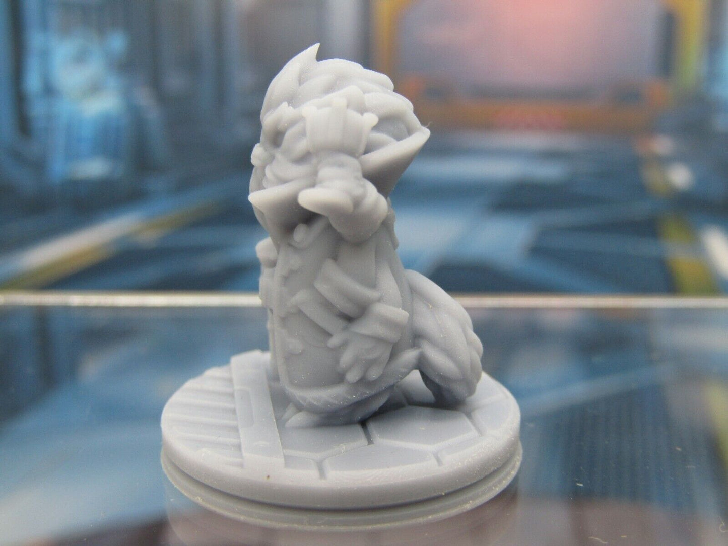 Furry Alien Fuzzy Noble Mini Miniature Scatter Terrain Scenery 3D Printed Model