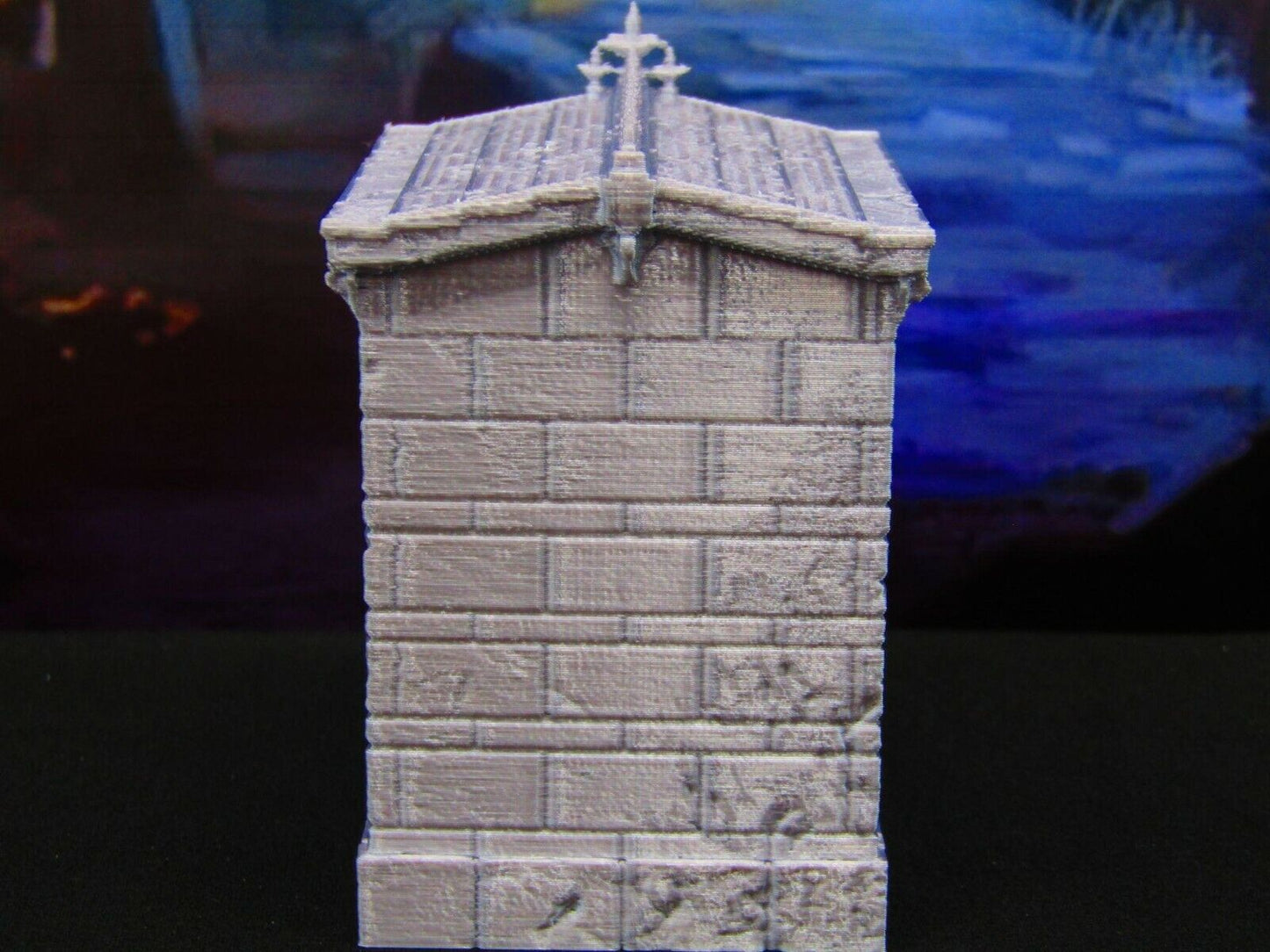 Small Tomb for Graveyard / Cemetery Scatter Terrain Scenery Tabletop Gaming