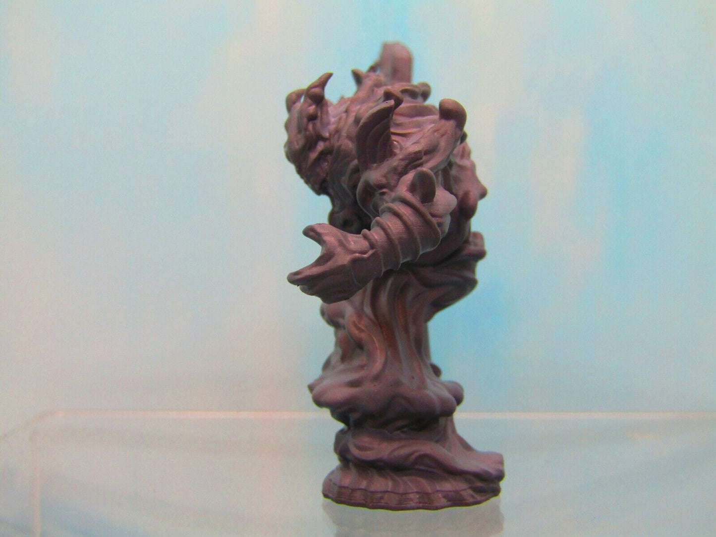Water Elemental Mini Miniature Figure 3D Printed Model 28/32mm Scale Fantasy RPG