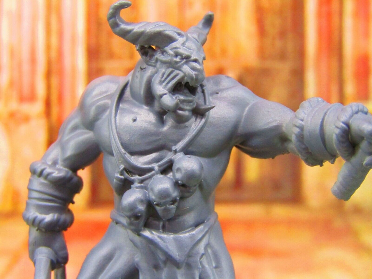 Orc Demon Hybrid Mini Miniature Figure 3D Printed Model 28/32mm Scale RPG