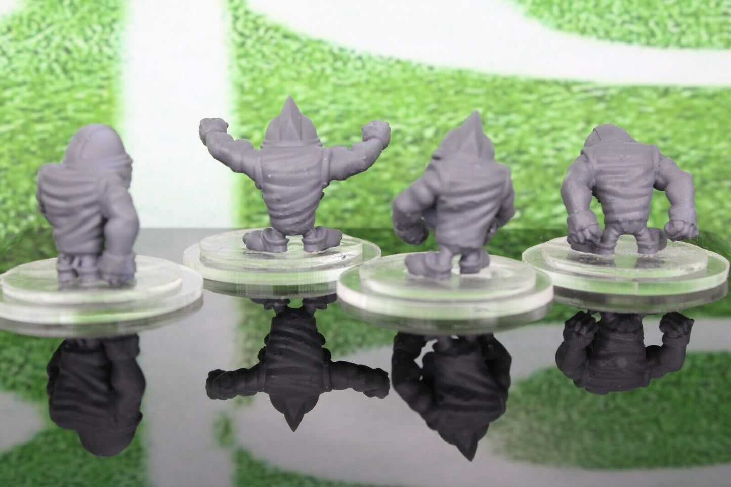 4pc Thrower Dwarves Mini Miniature Player Tabletop Blood Fantasy Football Bowl