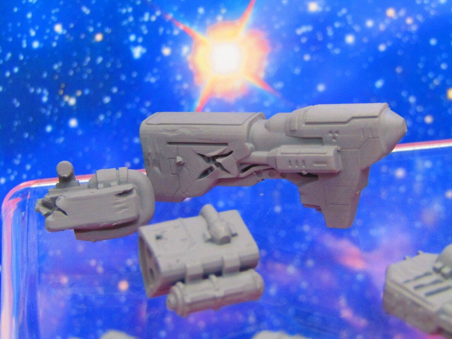 8 Piece Space Shipwrecks Wreckage & Debris Field Starfinder Fleet Scale Starship