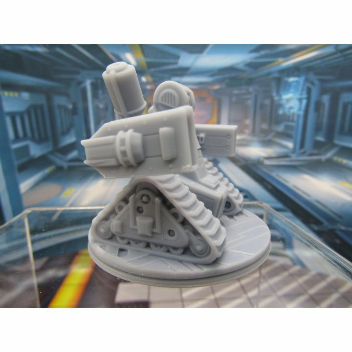 EC-099 Assaultron Assault Robot Battle Droid Mini Miniature 3D Printed Model