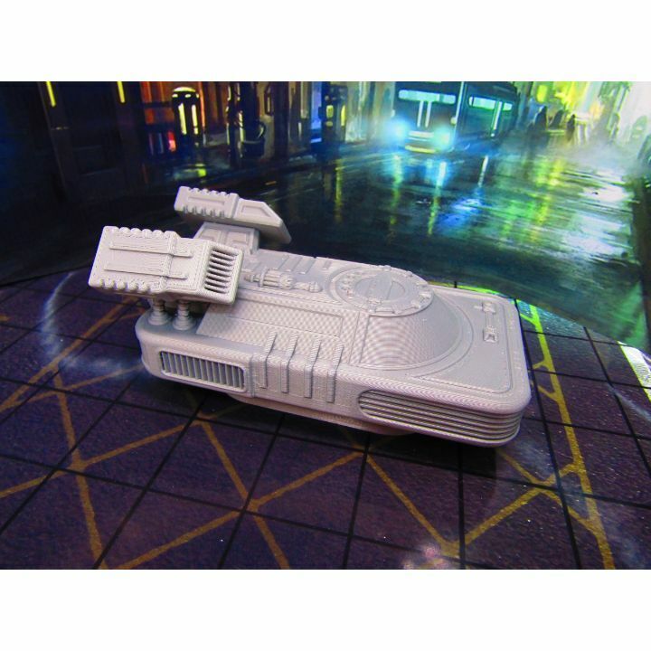 Speeder Hover Muscle Car Dragster