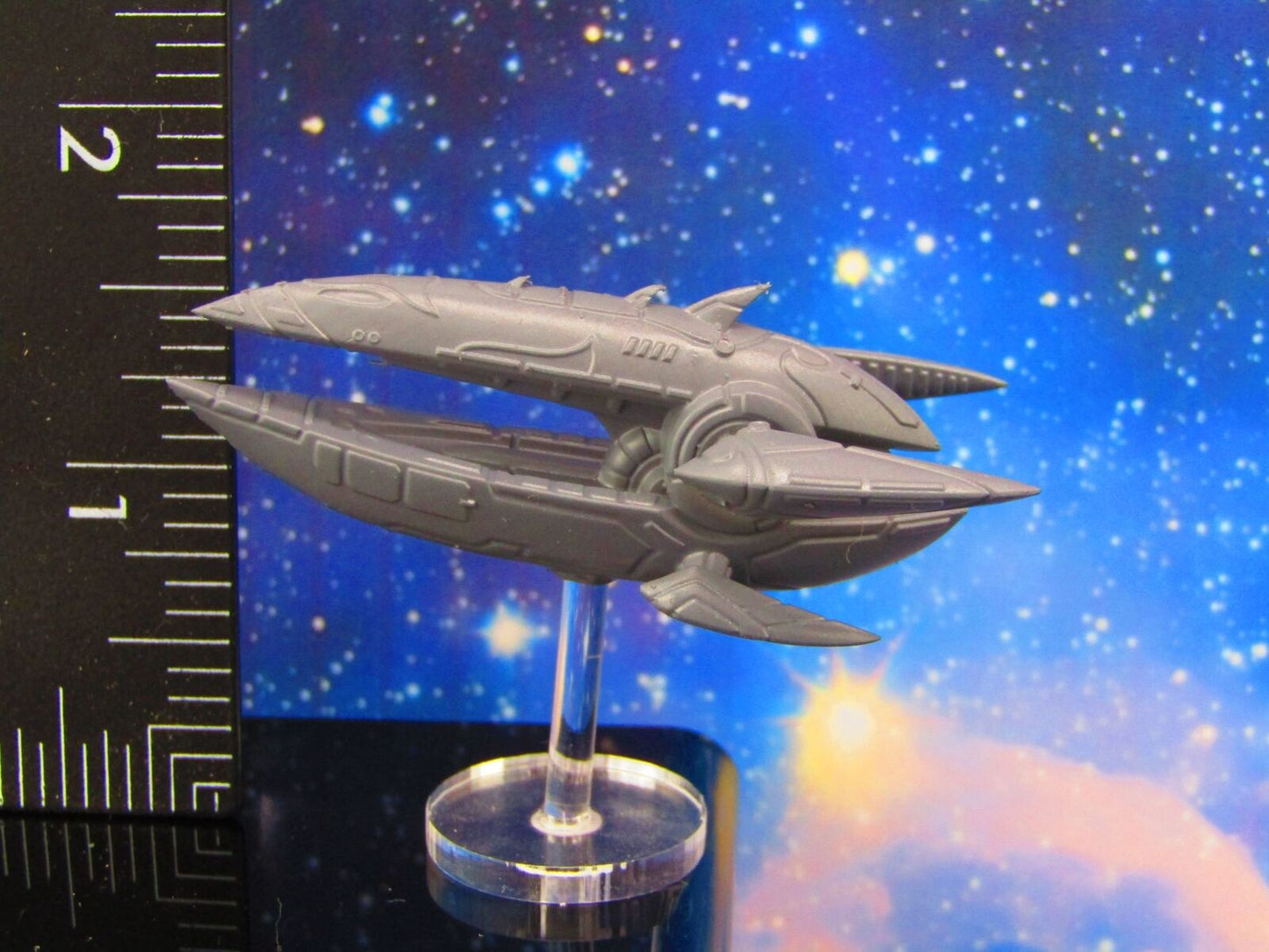 Kshellik Carrier Mass 3 W/ Flight Stand & Rod Astra Nebula Billion Suns