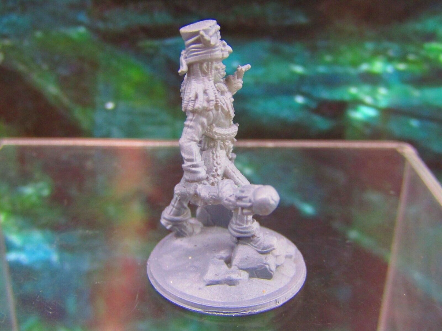 Voodoo Priest Witch Doctor Pose B Mini Miniature Figure 3D Printed Model