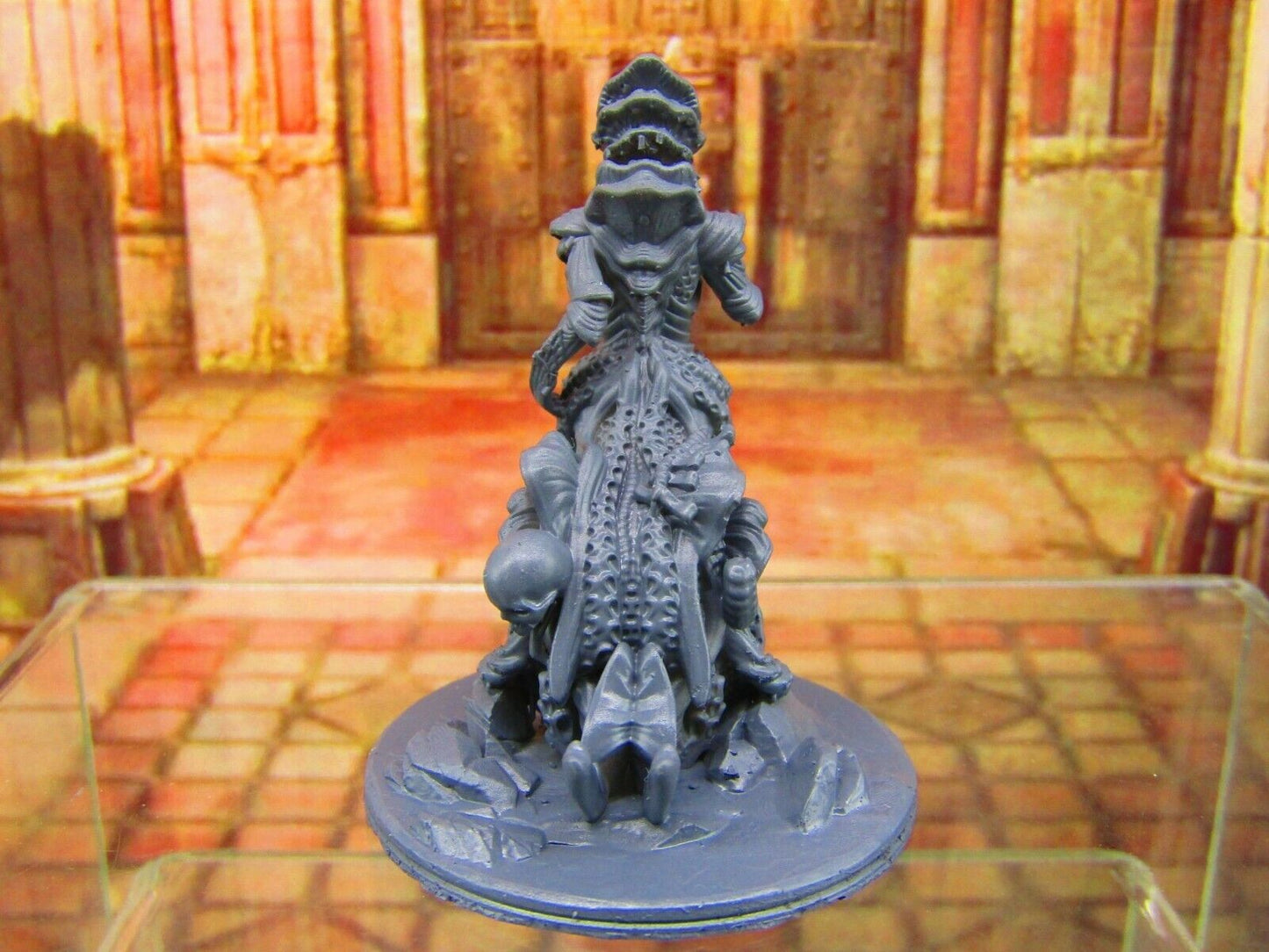 Demon Fungus Plant Blight Queen of Rot w/Skulls Mini Miniature Figure 3D Printed